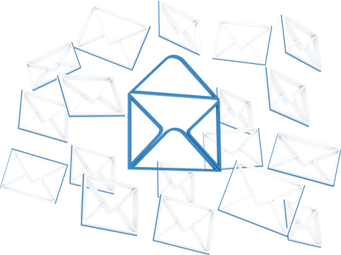 transparent overlapping envelope icons for communication concept - Download Free Stock Videos Pikwizard.com