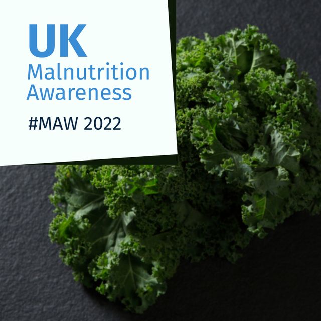 UK Malnutrition Awareness Campaign Concept with Fresh Kale - Download Free Stock Templates Pikwizard.com