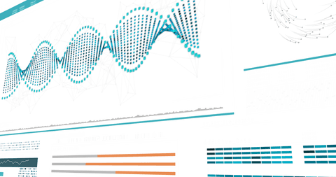 futuristic dna helix diagram with transparent layers - Download Free Stock Videos Pikwizard.com