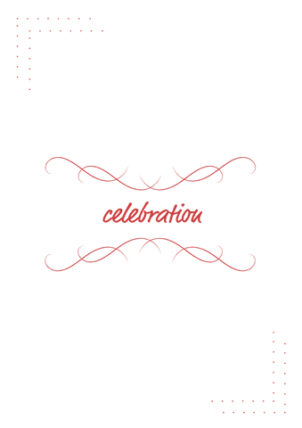 Festive Celebration Text with Decorative Elements on Transparent Surface - Download Free Stock Videos Pikwizard.com