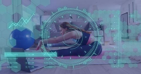 Virtual Fitness Instruction Augmented by Digital Interface
