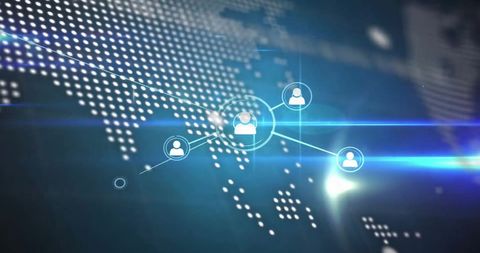 Global Digital Networking and Data Connection Concept - Download Free Stock Images Pikwizard.com