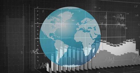 global finance analytics and data visualization - Download Free Stock Images Pikwizard.com