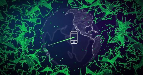 Global Network Connectivity with Smartphone Interaction