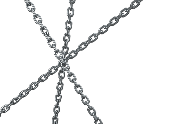 Transparent 3D Illustration of Interwoven Silver Metal Chains - Download Free Stock Videos Pikwizard.com