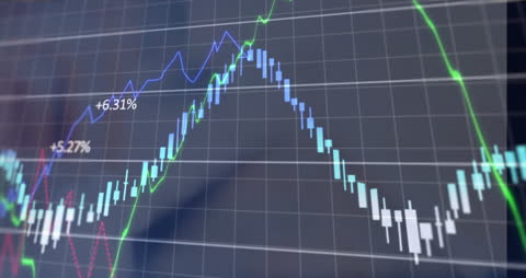 Digital Animation of Financial Data Processing and Graphs