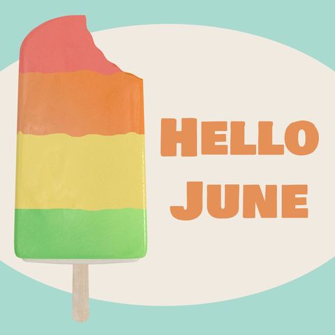 vibrant ice cream popsicle heralding june - Download Free Stock Templates Pikwizard.com