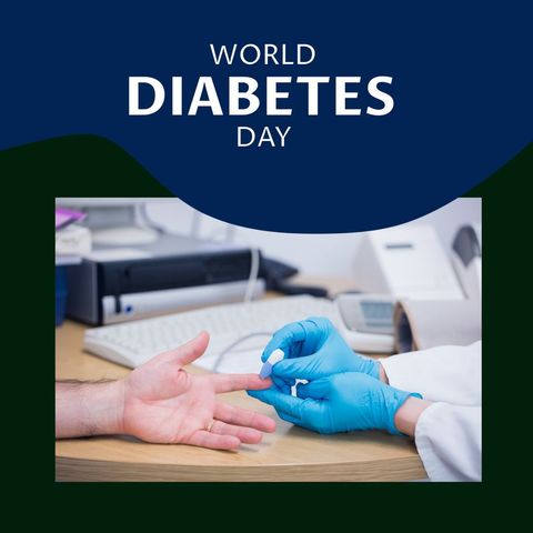 World Diabetes Day Medical Checkup Poster - Download Free Stock Templates Pikwizard.com