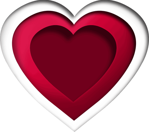 transparent layered red and silver heart illustrations - Download Free Stock Videos Pikwizard.com