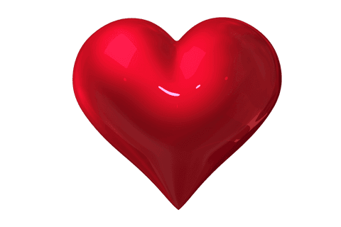 Glossy Red Heart on Transparent Background for Love Symbol - Download Free Stock Videos Pikwizard.com