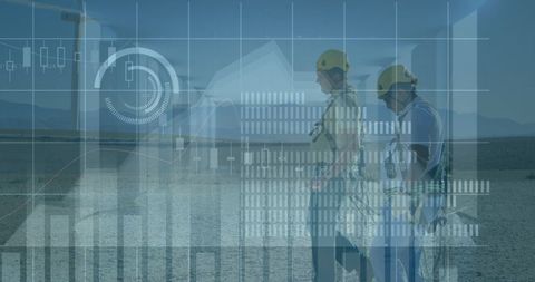 Renewable Energy Growth with Engineers and Financial Data Overlay