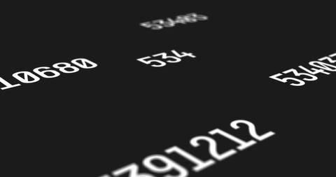 dynamic numbers over black background - Download Free Stock Images Pikwizard.com