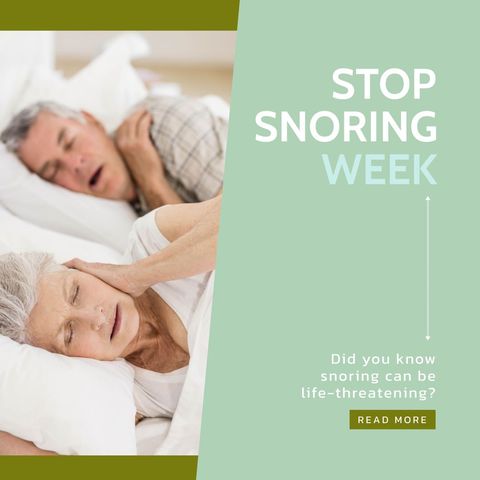 stop snoring awareness: affects of sleep disorders - Download Free Stock Templates Pikwizard.com