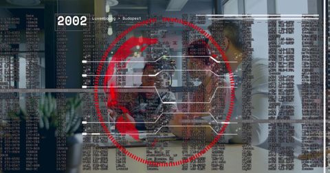 Global Data Processing with Business Team Collaboration - Download Free Stock Images Pikwizard.com