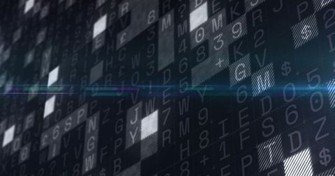 Digital Data Processing with Financial Analysis Graphics - Download Free Stock Images Pikwizard.com