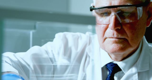 Senior Scientist Conducting Research in Laboratory - Download Free Stock Images Pikwizard.com