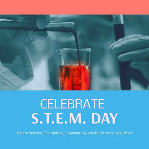 S.T.E.M. Day Celebration: Inspiring Scientific Exploration - Download Free Stock Templates Pikwizard.com