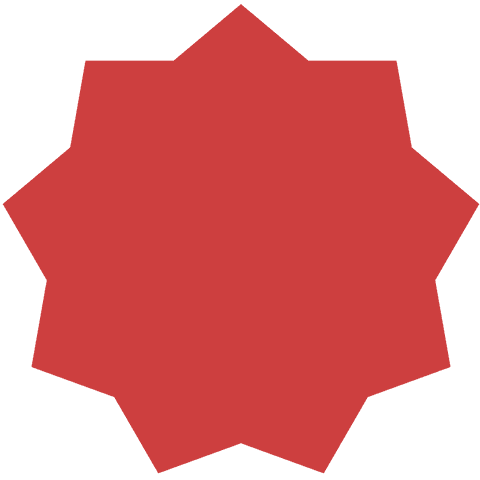 Geometric Eight-Sided Red Symbol on Transparent Background - Download Free Stock Videos Pikwizard.com