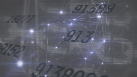 Digital Data Network with Abstract Numerical Overlay