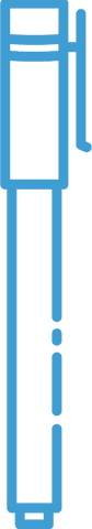 transparent abstract blue pen shapes design - Download Free Stock Videos Pikwizard.com