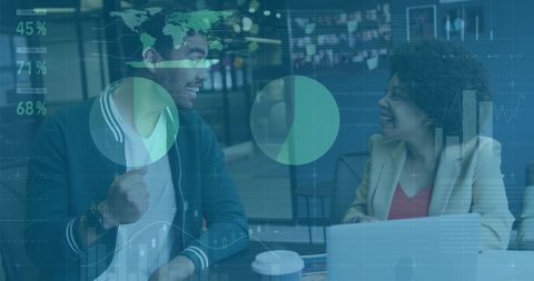 Diverse Team Brainstorming with Business Data Overlay