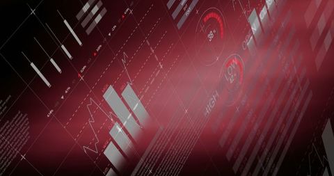 Digital Financial Data Over World Map, High-Tech Interface - Download Free Stock Images Pikwizard.com