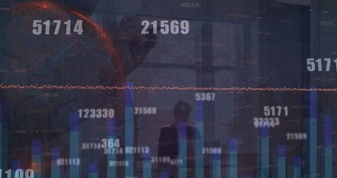 Innovative Business Professionals Analyzing Data in High-Tech Environment - Download Free Stock Images Pikwizard.com