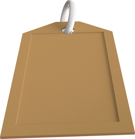transparent beige label tag for retail pricing or gift wrapping - Download Free Stock Videos Pikwizard.com