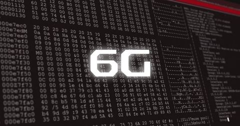 Futuristic 6G Technology Interface and Data Innovation