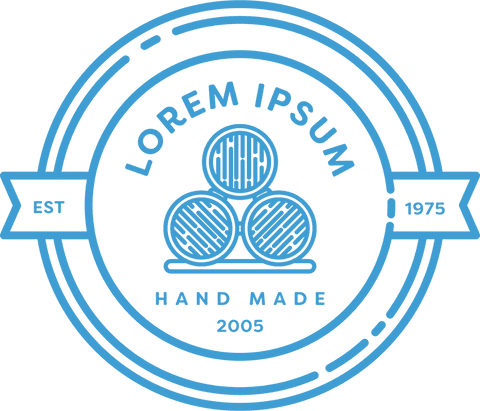 stylized transparent badge design with hand made text - Download Free Stock Videos Pikwizard.com