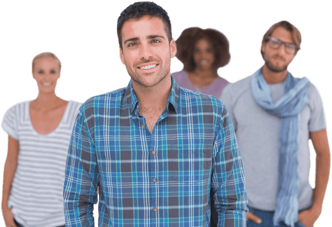 transparent diverse group of smiling people highlighting fashion - Download Free Stock Videos Pikwizard.com
