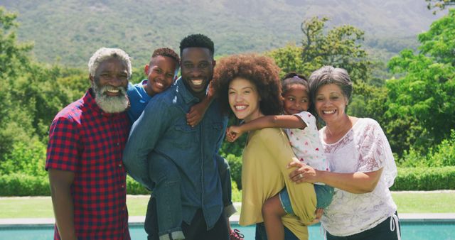 Multigenerational African American Family Enjoying Time Outdoors - Download Free Stock Images Pikwizard.com