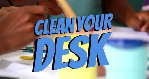 Encourage organization and creativity in children with desk tidiness