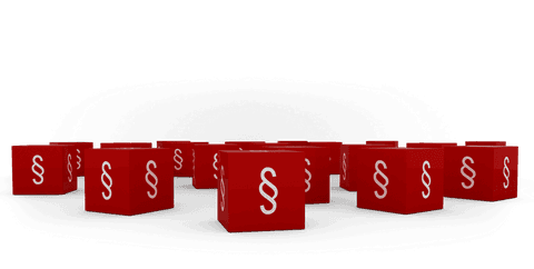transparent vector blocks with legal section symbols - Download Free Stock Videos Pikwizard.com