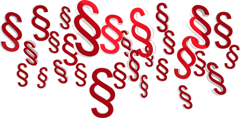 Transparent Floating Red Section Symbols Illustration - Download Free Stock Videos Pikwizard.com