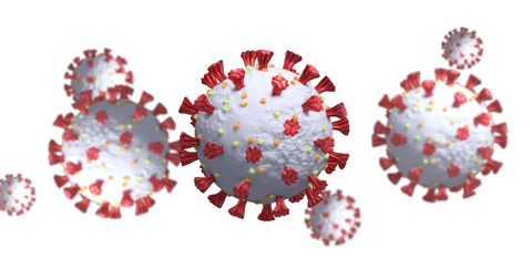 3D Render of Coronavirus Covid-19 Cells on White Background - Download Free Stock Images Pikwizard.com