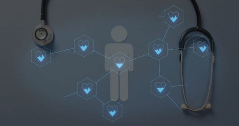 healthcare technology and connection network concept - Download Free Stock Images Pikwizard.com