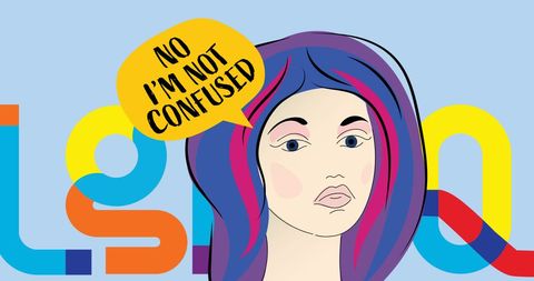 Bold Illustration Promoting LGBTQ Confidence and Rights