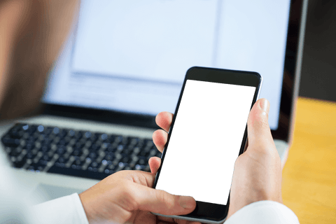 Businessman Holding Smartphone with Blank Transparent Screen - Download Free Stock Videos Pikwizard.com