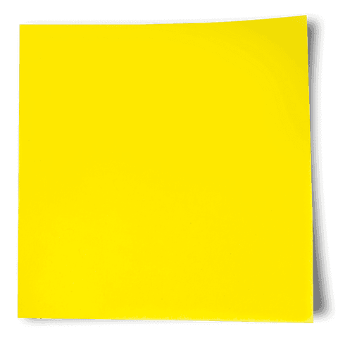 yellow transparent sticky note close-up with shadow effect - Download Free Stock Videos Pikwizard.com
