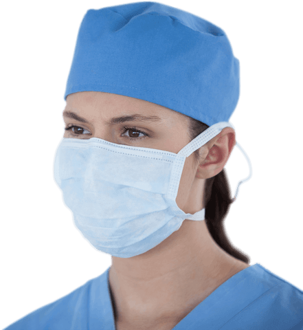 focused transparent health professional portrait with mask - Download Free Stock Videos Pikwizard.com