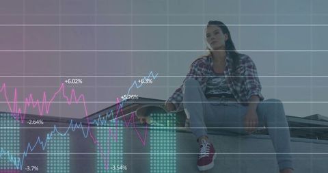 Urban entrepreneurial spirit: skater in financial world