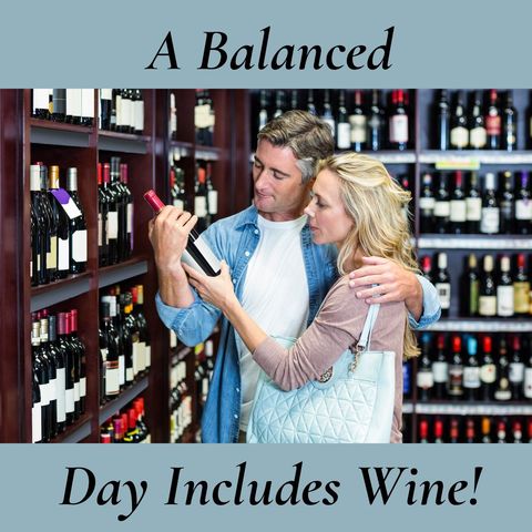 couple shopping in wine store emphasizing wine in daily life - Download Free Stock Templates Pikwizard.com