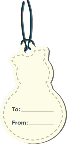 Snowman-Shaped Blank Label on Transparent Background - Download Free Stock Videos Pikwizard.com