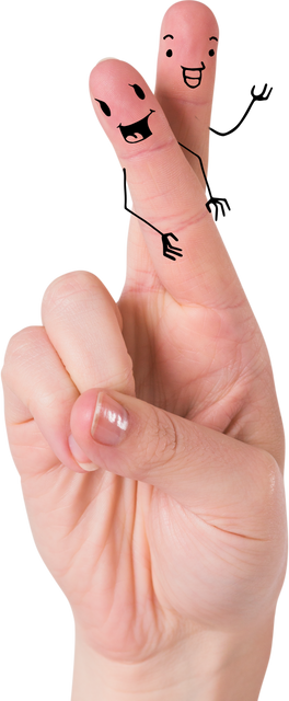 Transparent Hand with Finger Art Illustrations Expressing Happiness - Download Free Stock Videos Pikwizard.com