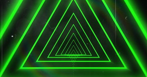 hypnotic green neon geometric patterns against dark background - Download Free Stock Images Pikwizard.com