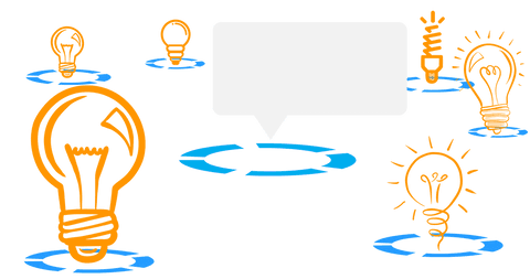 Innovative Lightbulb Icons with Speech Bubble on Transparent Background - Download Free Stock Videos Pikwizard.com
