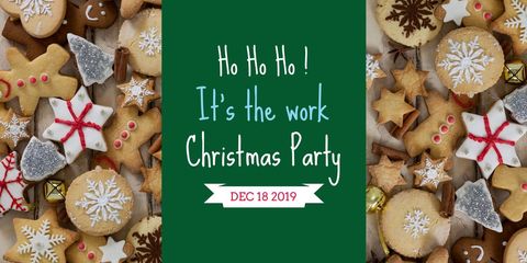 festive christmas cookies party invitation design - Download Free Stock Templates Pikwizard.com