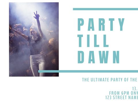 Lively Nightlife Celebration with Energetic Crowd Amidst Lights - Download Free Stock Templates Pikwizard.com
