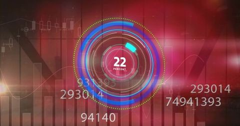 Futuristic Data Processing with Digital Interface Effects - Download Free Stock Images Pikwizard.com